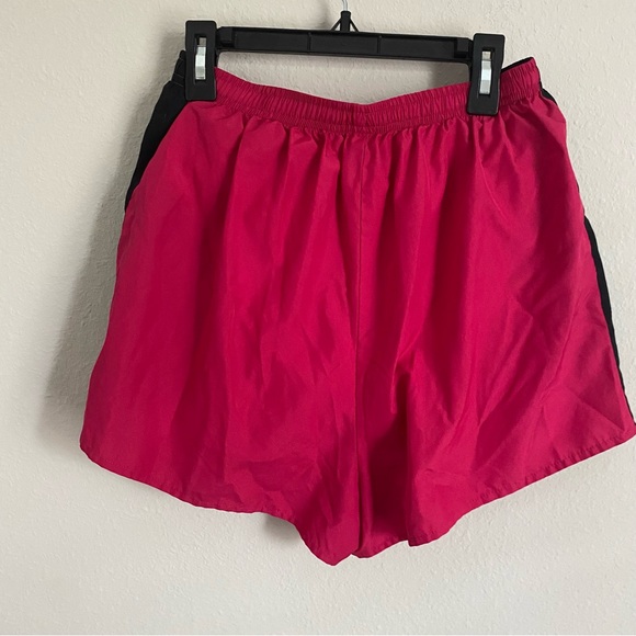 Nike Dri fit Womens Pink Athletic Running Athleisure  Shorts Medium - Picture 2 of 4